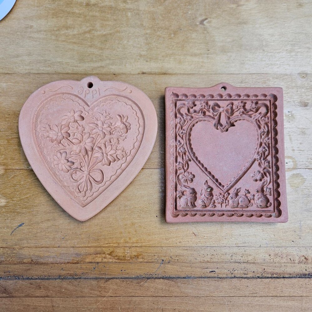 Valentines Cookie Molds Vintage